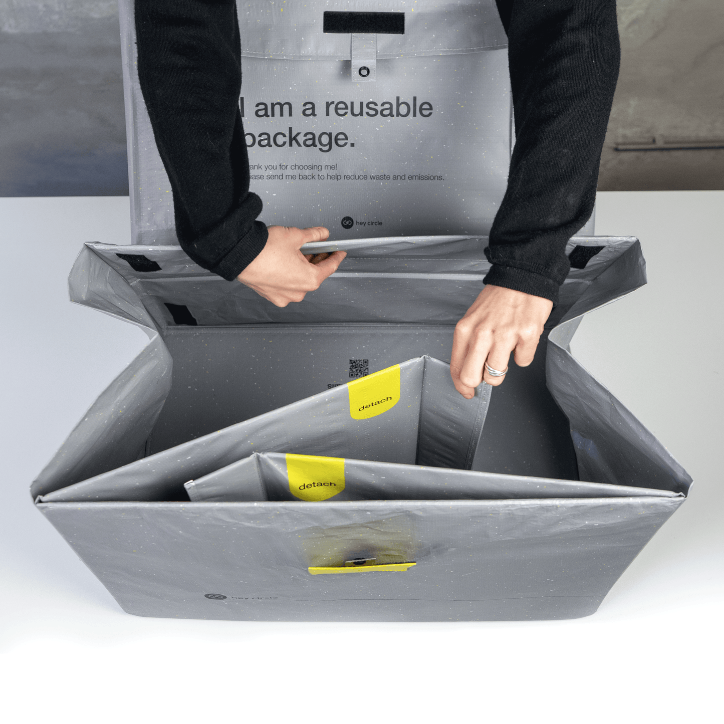 Box L with slip-lid