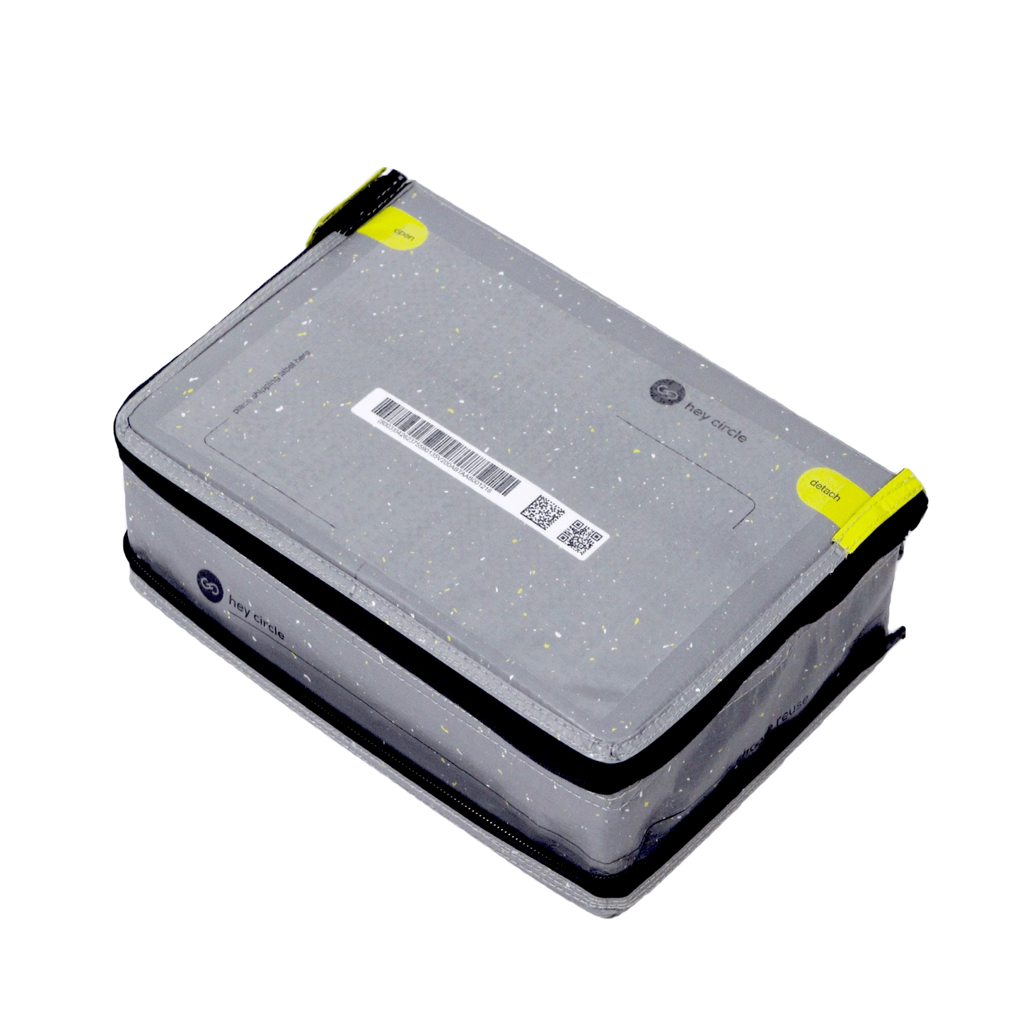 Reusable Box S with two zippers
