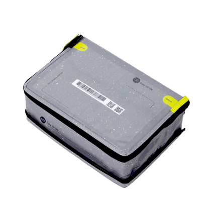 Reusable Box S with two zippers