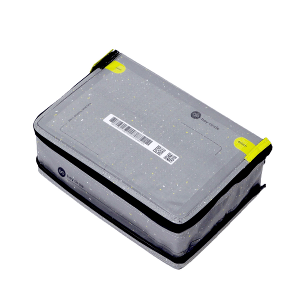 Reusable Box S with two zippers