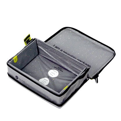 Reusable Box S with two zippers
