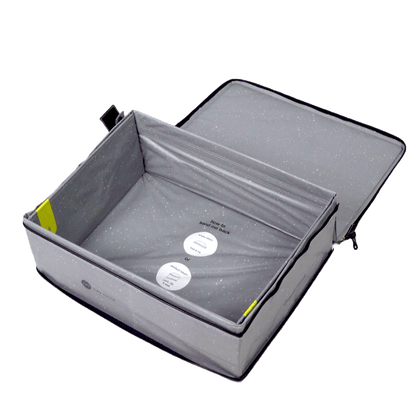 Reusable box XL with two zippers