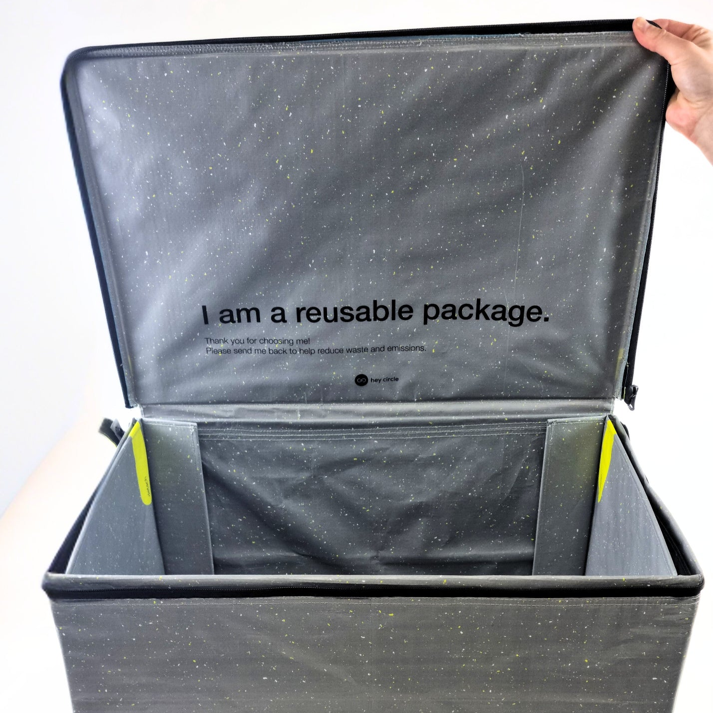 Reusable Box XXL with two zippers